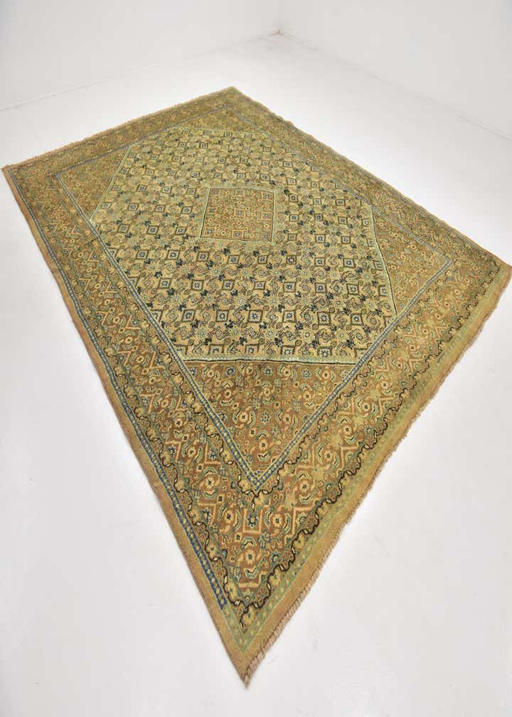 10' 2 x 12' 10 Hand Knotted Farahan Persian Wool Rug