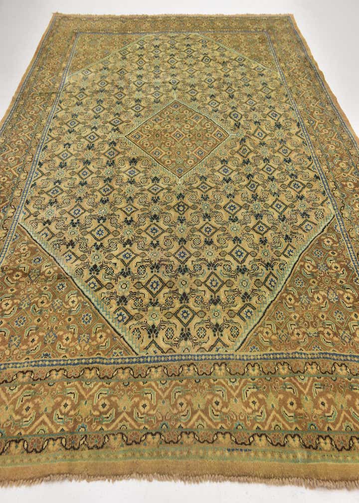 10' 2 x 12' 10 Hand Knotted Farahan Persian Wool Rug