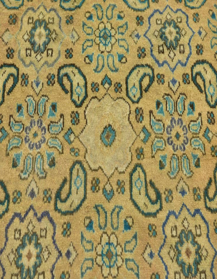 Detail image of 9' 9 x 12' 8  Hand Knotted Farahan Persian Wool Rug