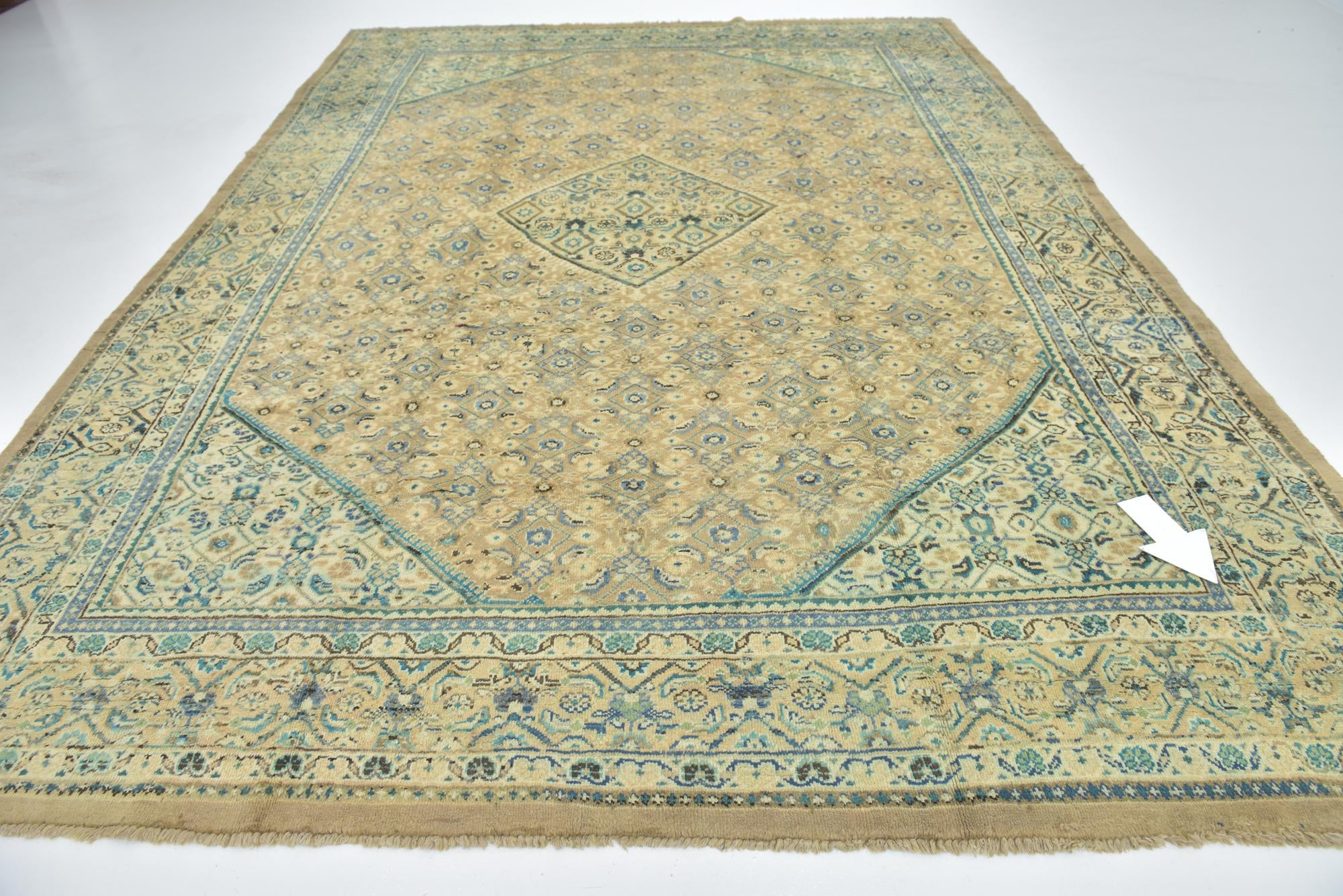 295cm x 400cm Hand Knotted Farahan Persian Wool Rug