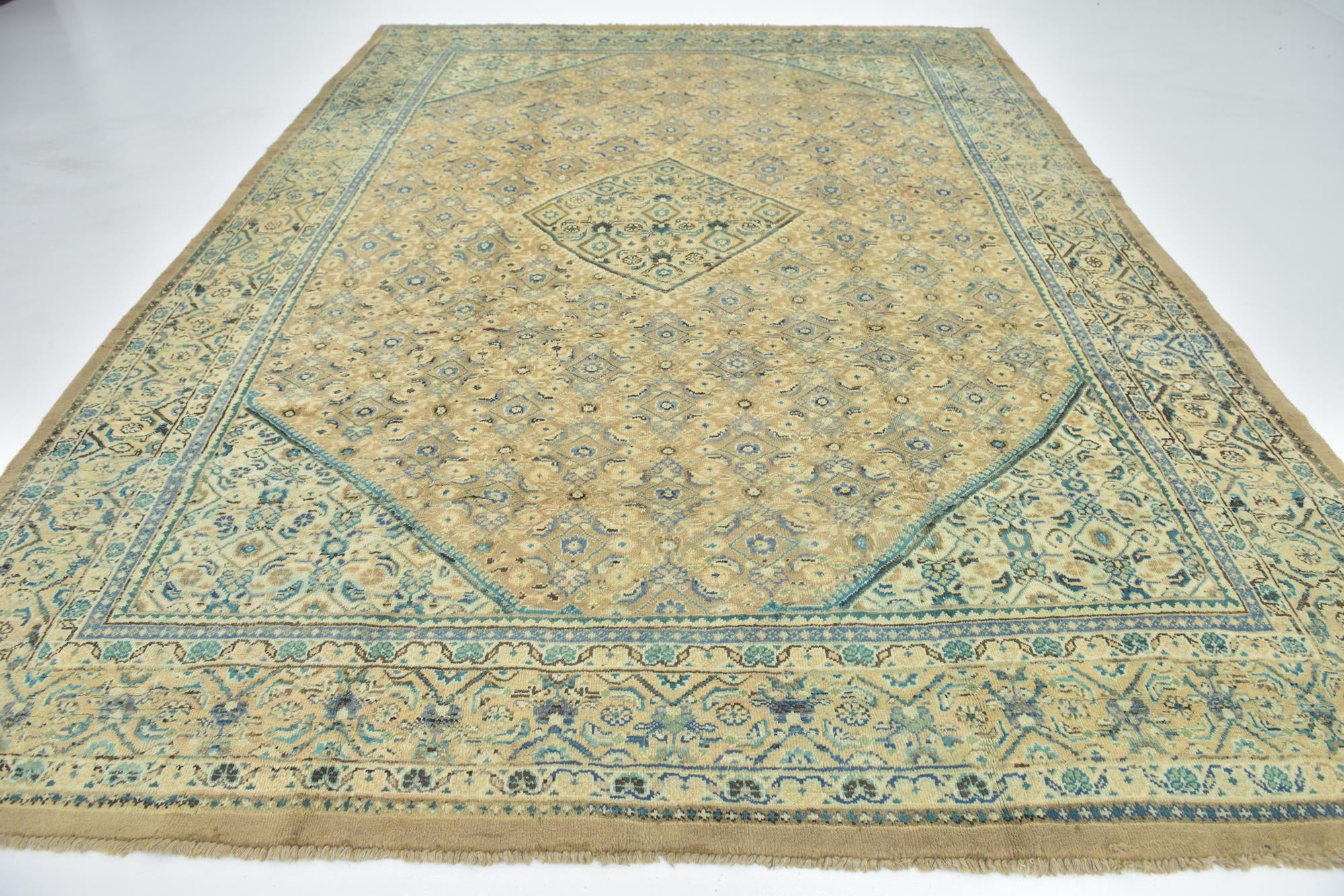 295cm x 400cm Hand Knotted Farahan Persian Wool Rug