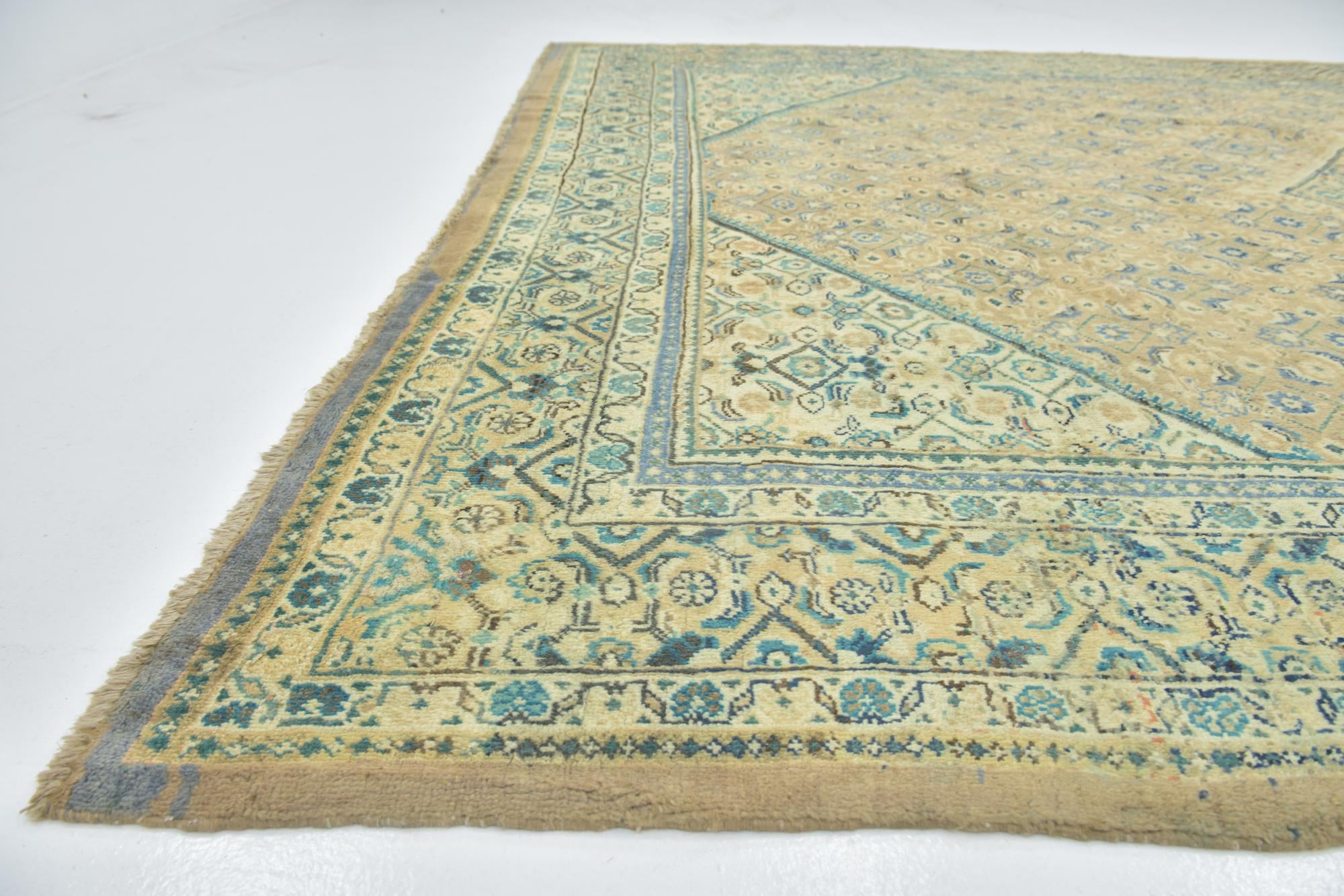 295cm x 400cm Hand Knotted Farahan Persian Wool Rug
