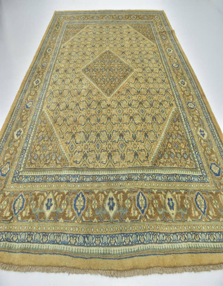 Detail image of 10' 3 x 13' Hand Knotted Farahan Persian Wool Rug