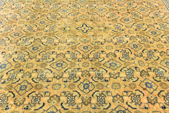 9' 10 x 12' 9 Hand Knotted Farahan Persian Wool Rug