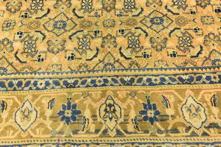 9' 10 x 12' 9 Hand Knotted Farahan Persian Wool Rug