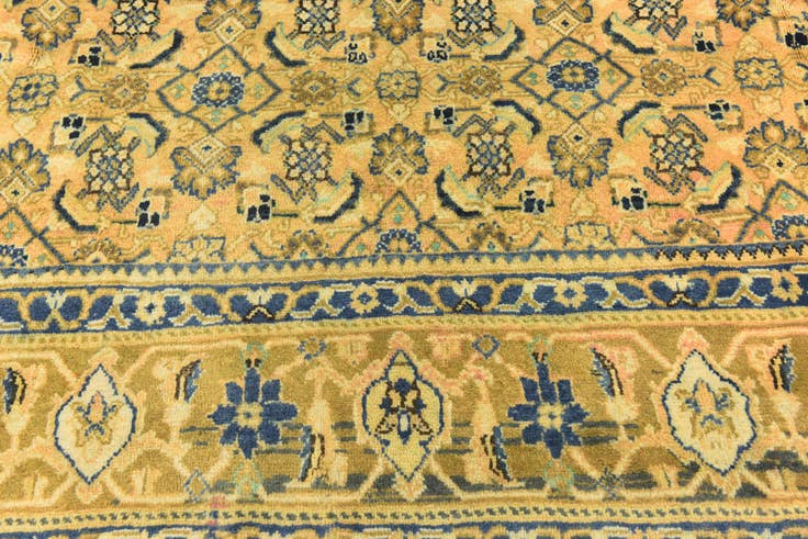 Detail image of 9' 10 x 12' 9 Hand Knotted Farahan Persian Wool Rug