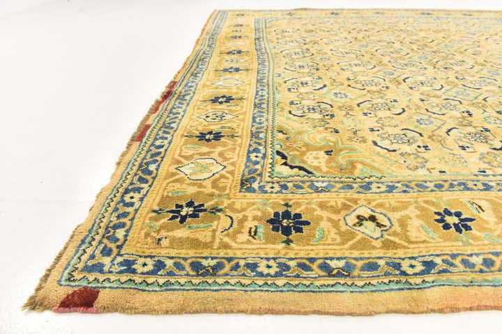 9' 10 x 12' 9 Hand Knotted Farahan Persian Wool Rug