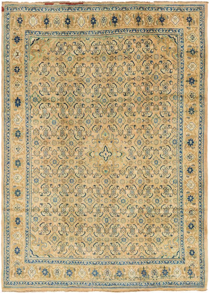 9' 10 x 12' 9 Hand Knotted Farahan Persian Wool Rug