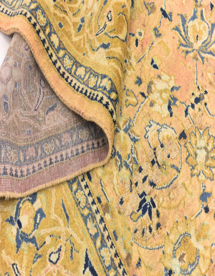 Detail image of 9' 4 x 13' 2 Hand Knotted Farahan Persian Wool Rug