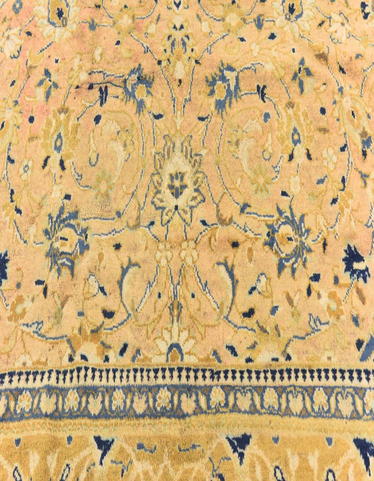 Detail image of 9' 4 x 13' 2 Hand Knotted Farahan Persian Wool Rug