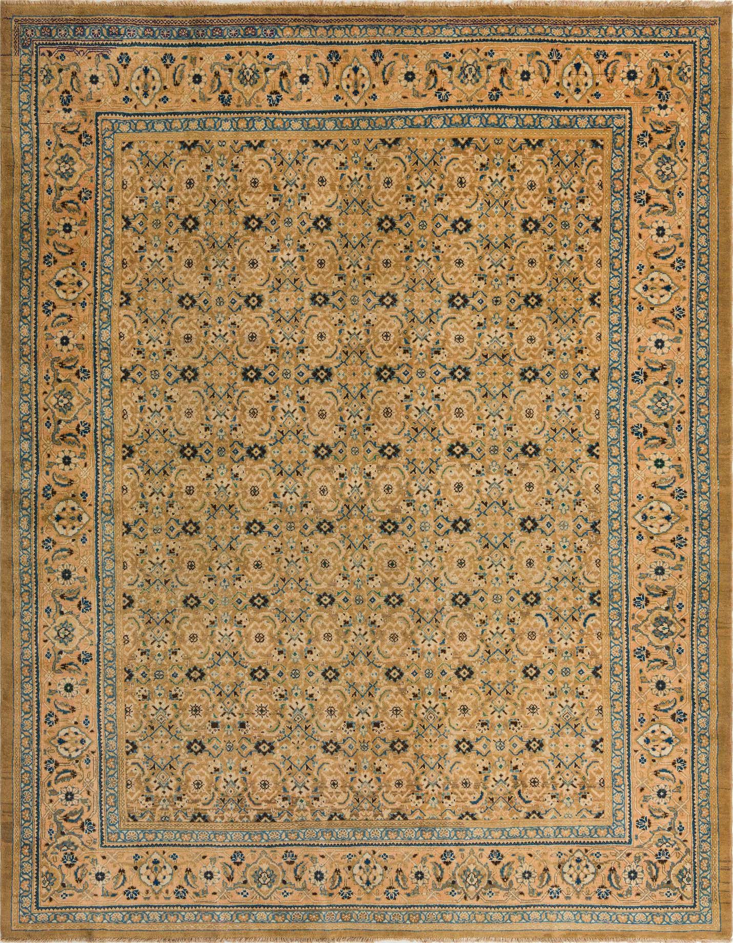 Primary image 9' 6 x 13' 3  Hand Knotted Farahan Persian Wool Rug