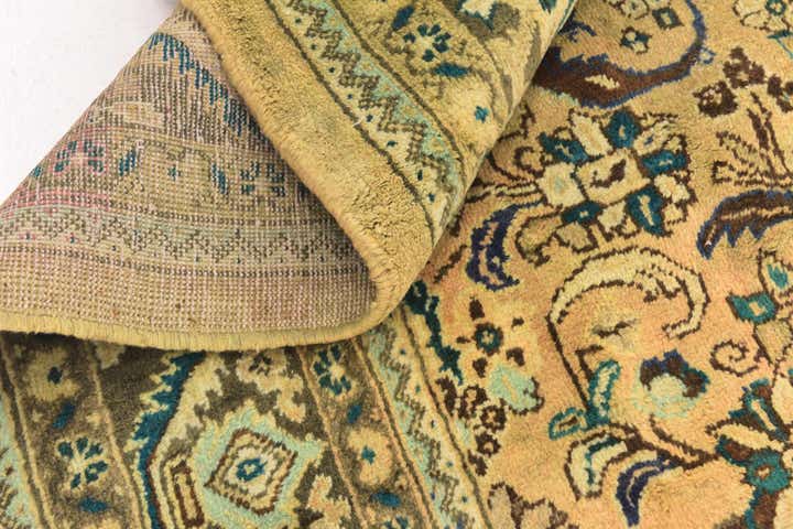 10' x 13' 2 Hand Knotted Farahan Persian Wool Rug