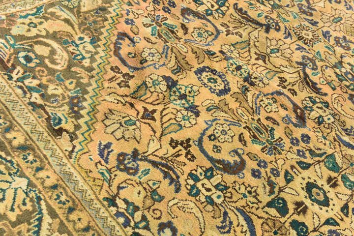 10' x 13' 2 Hand Knotted Farahan Persian Wool Rug