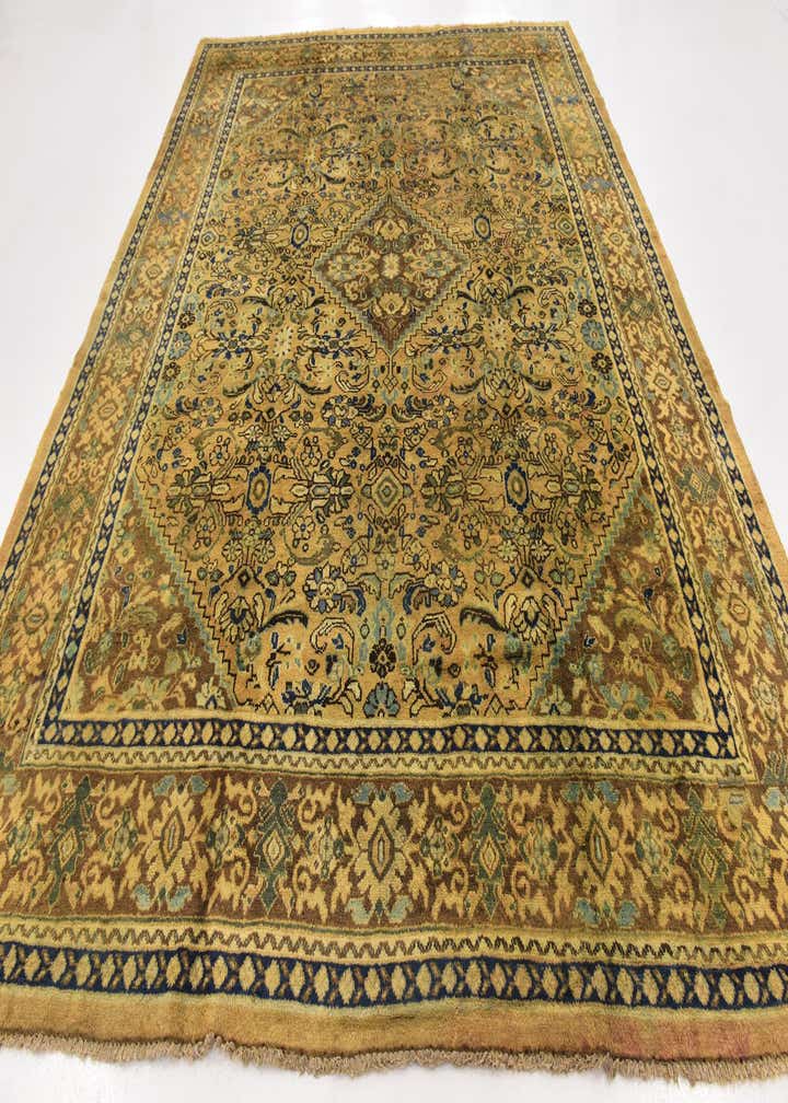 9' 9 x 12' 10 Hand Knotted Farahan Persian Wool Rug
