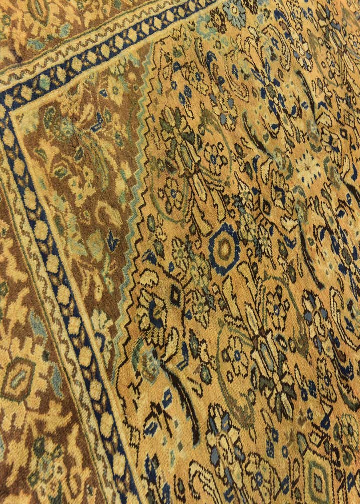 9' 9 x 12' 10 Hand Knotted Farahan Persian Wool Rug