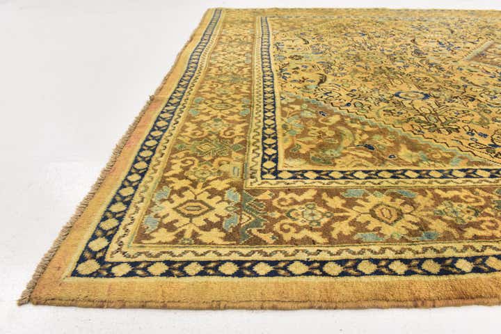 9' 9 x 12' 10 Hand Knotted Farahan Persian Wool Rug