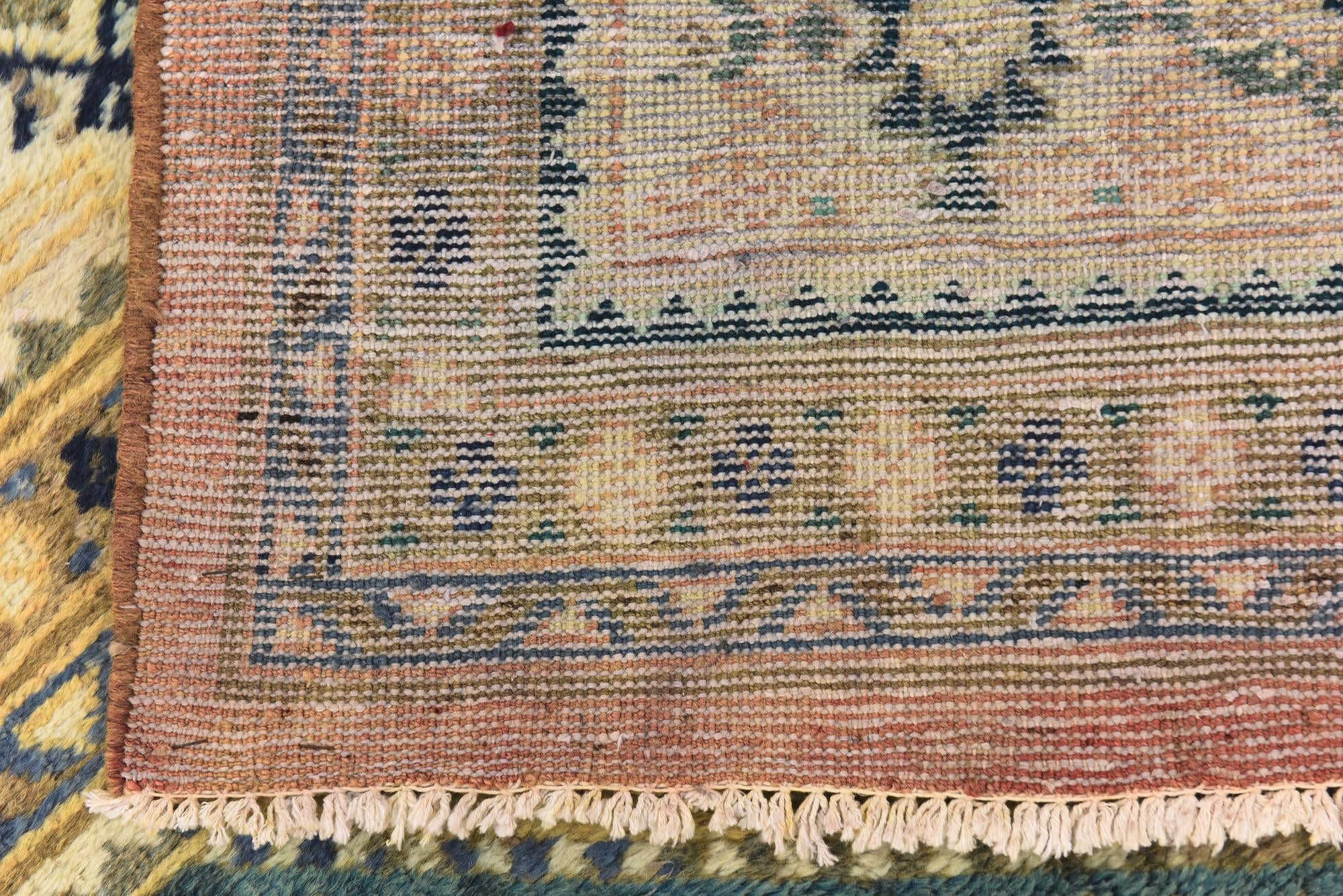 9' 7 x 12' 9 Hand Knotted Farahan Persian Wool Rug