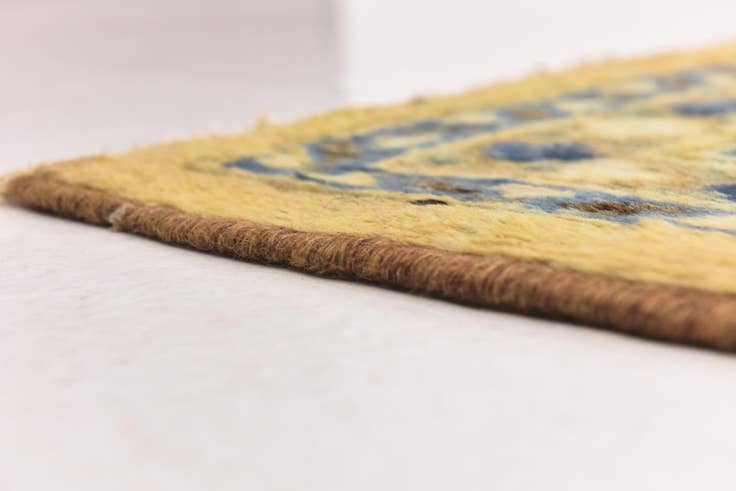 Detail image of 9' 7 x 12' 9 Hand Knotted Farahan Persian Wool Rug