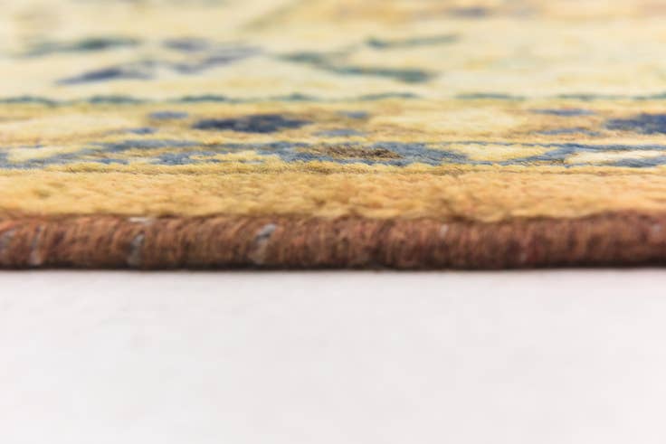 Detail image of 9' 7 x 12' 9 Hand Knotted Farahan Persian Wool Rug