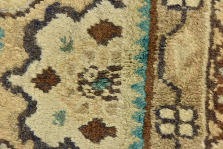 9' 8 x 12' 7 Hand Knotted Farahan Persian Wool Rug
