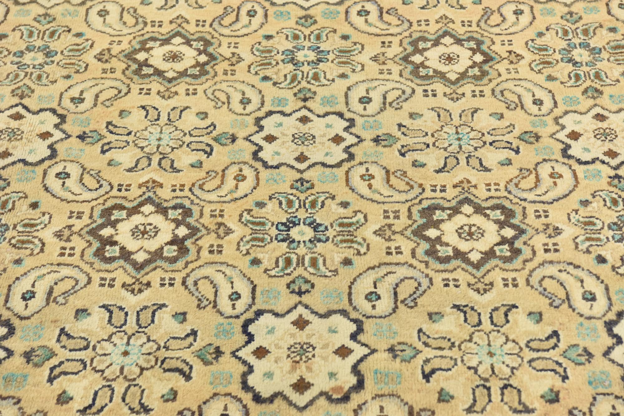 9' 8 x 12' 7 Hand Knotted Farahan Persian Wool Rug