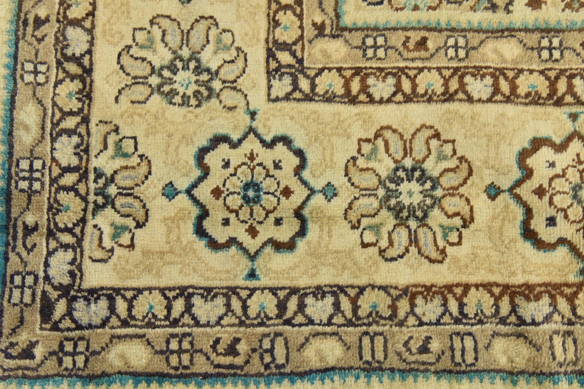 9' 8 x 12' 7 Hand Knotted Farahan Persian Wool Rug