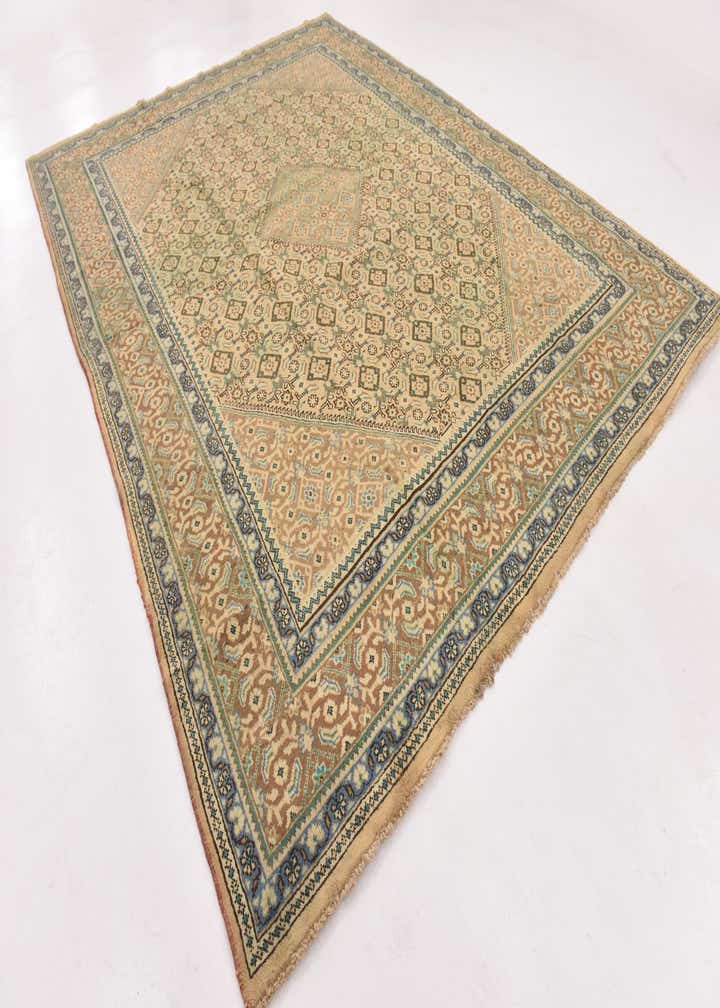 9' 8 x 13' Hand Knotted Farahan Persian Wool Rug
