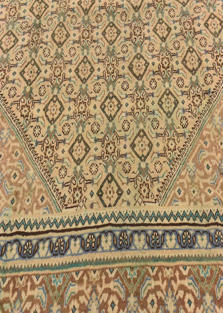9' 8 x 13' Hand Knotted Farahan Persian Wool Rug