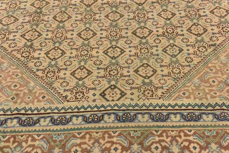 Detail image of 295cm x 395cm anudado a mano Farahan Alfombra Persa Lana