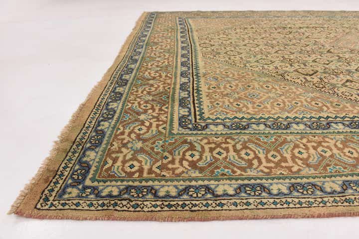 295cm x 395cm anudado a mano Farahan Alfombra Persa Lana