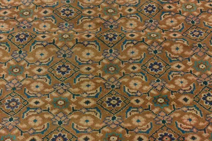 9' 10 x 13' 2 Hand Knotted Farahan Persian Wool Rug