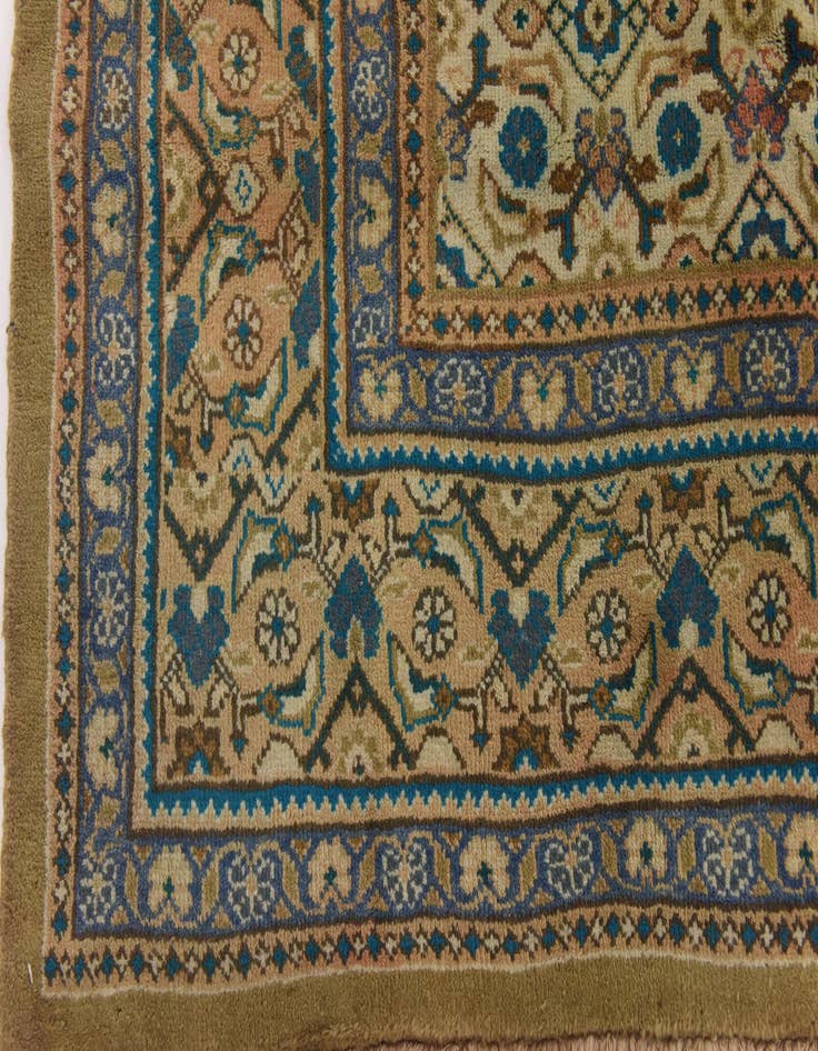 Detail image of 9' 10 x 13' 2 Hand Knotted Farahan Persian Wool Rug