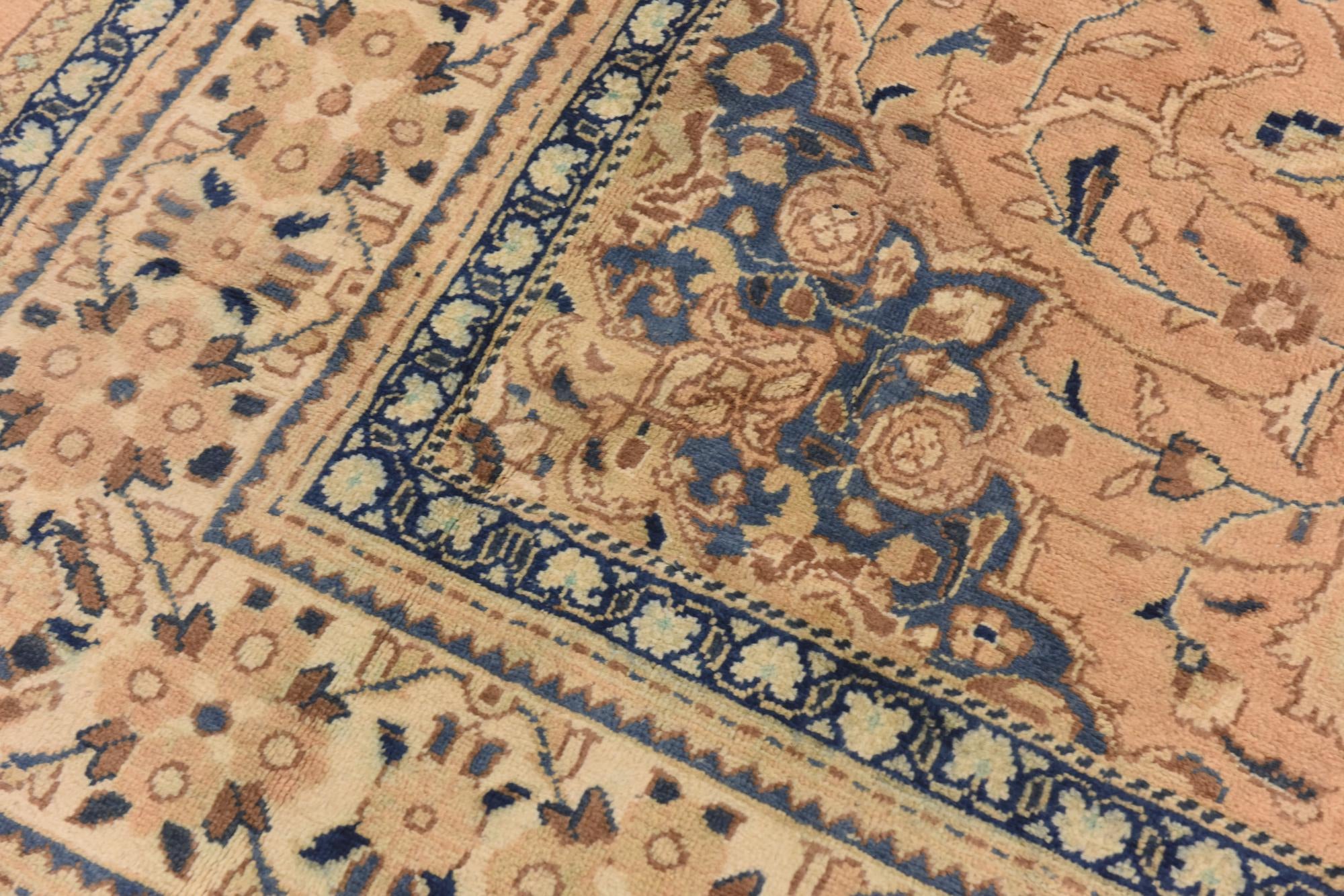 7' 10 x 11' 3 Hand Knotted Farahan Persian Wool Rug