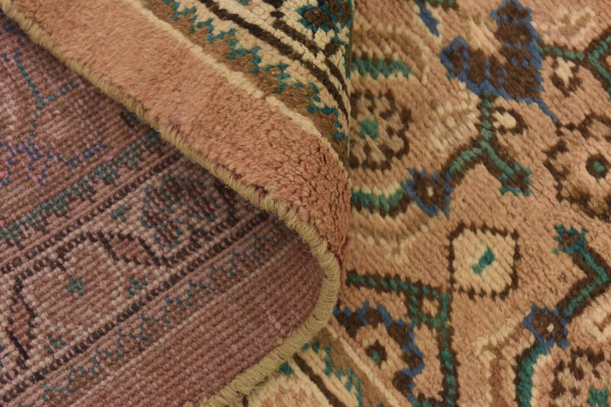 9' 7 x 13' 4 Hand Knotted Farahan Persian Wool Rug