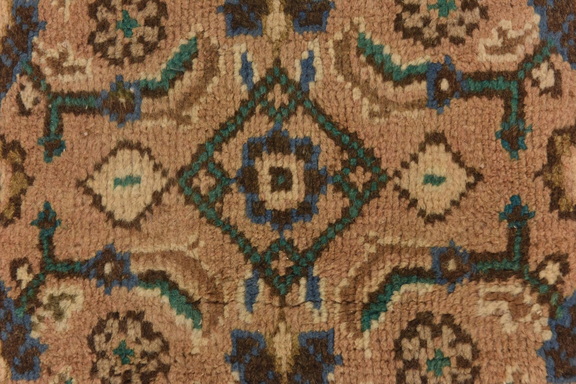 9' 7 x 13' 4 Hand Knotted Farahan Persian Wool Rug