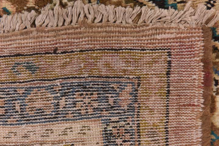 9' 7 x 13' 6 Hand Knotted Farahan Persian Wool Rug