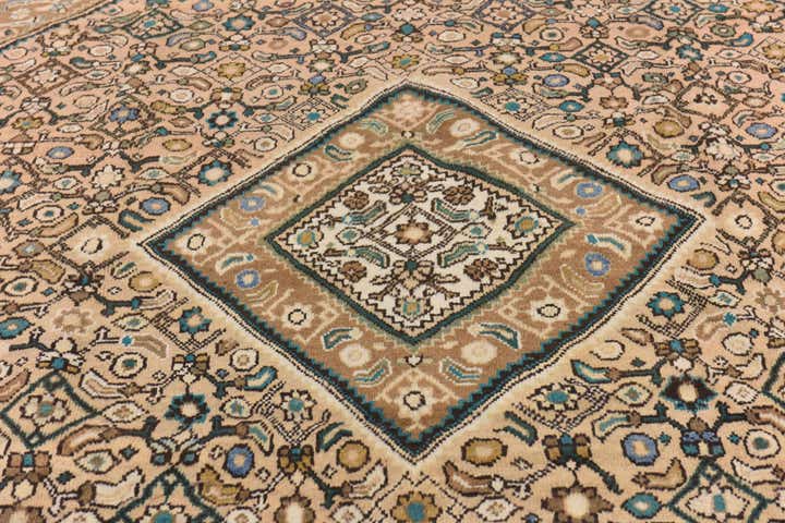 9' 7 x 13' 6 Hand Knotted Farahan Persian Wool Rug