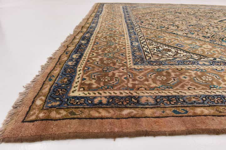 9' 7 x 13' 6 Hand Knotted Farahan Persian Wool Rug