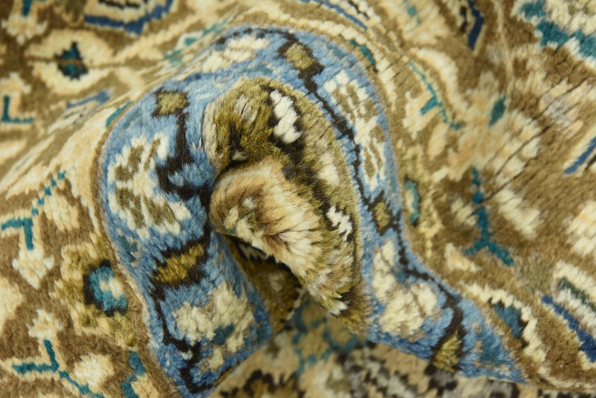 6' 10 x 10' Hand Knotted Farahan Persian Wool Rug