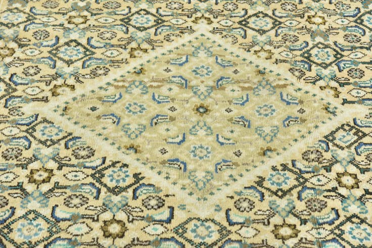 Detail image of 6' 10 x 10' Hand Knotted Farahan Persian Wool Rug
