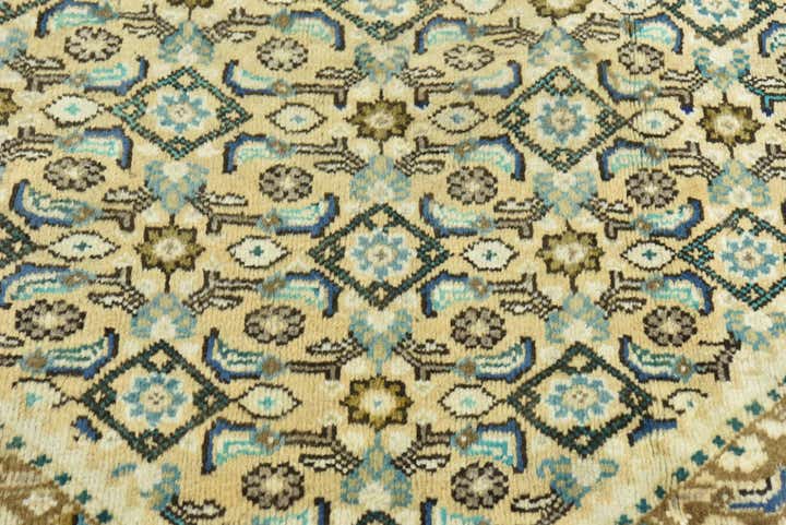 6' 10 x 10' Hand Knotted Farahan Persian Wool Rug