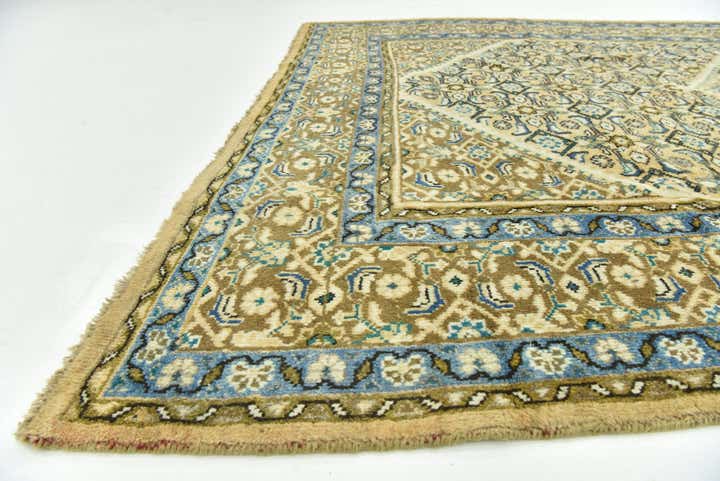 6' 10 x 10' Hand Knotted Farahan Persian Wool Rug