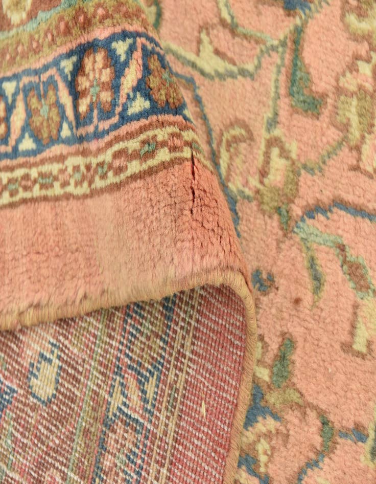 Detail image of 9' 9 x 13'  Hand Knotted Farahan Persian Wool Rug