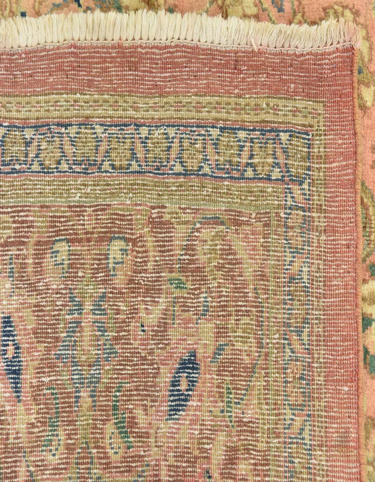 Detail image of 9' 9 x 13'  Hand Knotted Farahan Persian Wool Rug