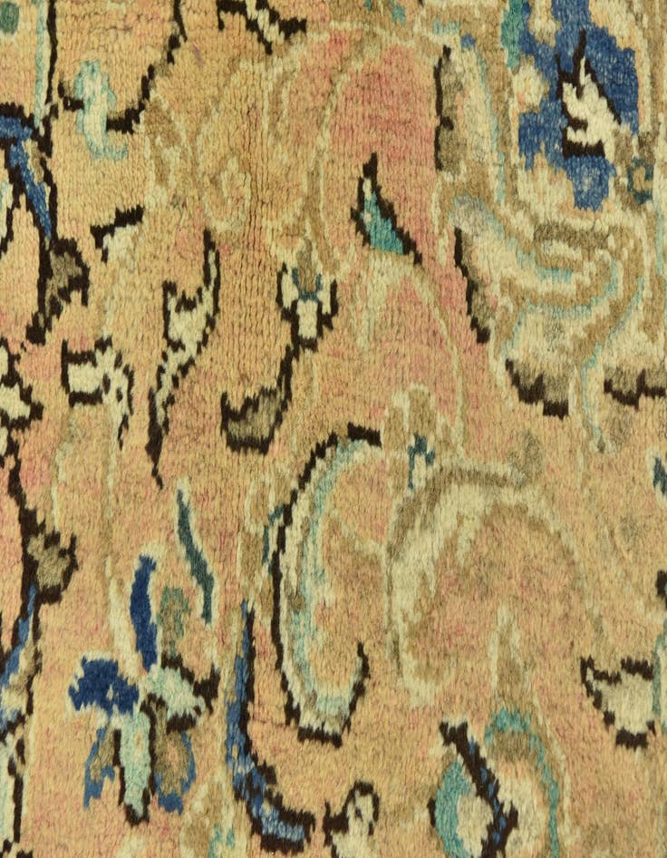 Detail image of 9' 3 x 13' 2  Hand Knotted Farahan Persian Wool Rug