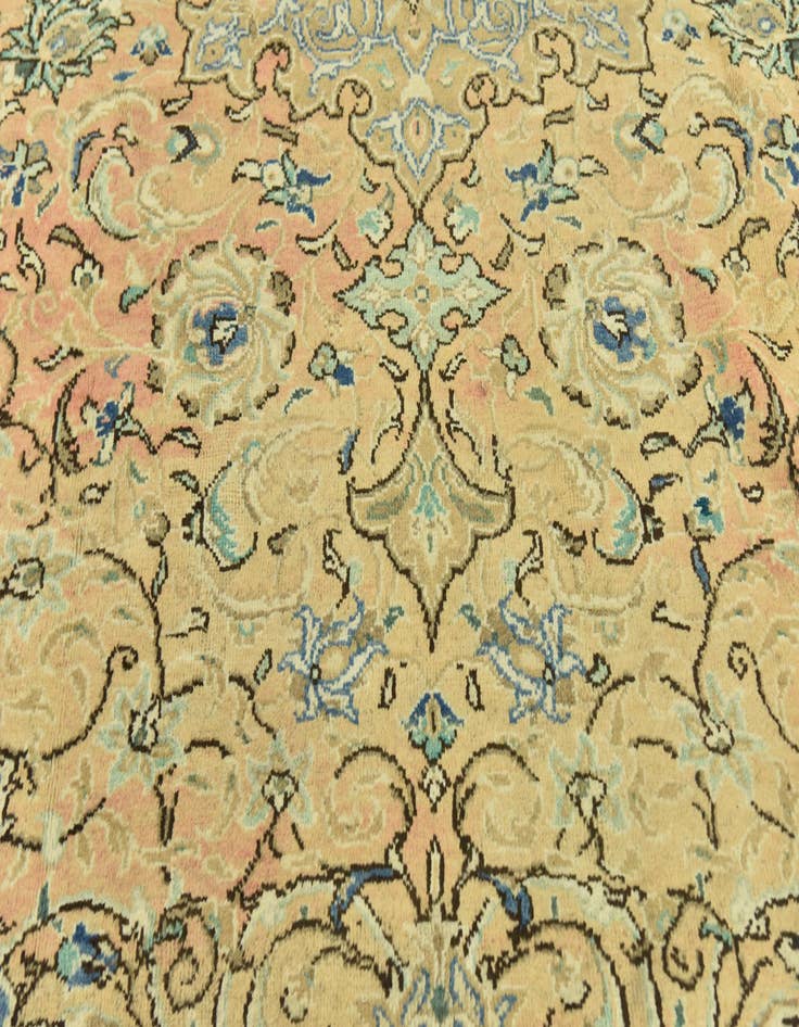 Detail image of 9' 3 x 13' 2  Hand Knotted Farahan Persian Wool Rug
