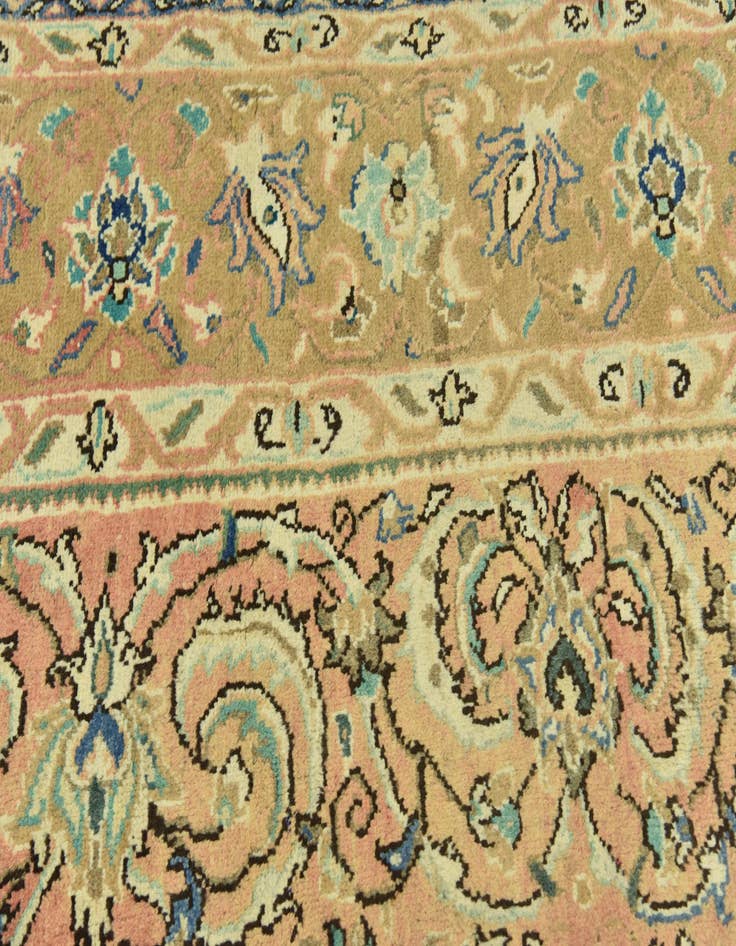 Detail image of 9' 3 x 13' 2  Hand Knotted Farahan Persian Wool Rug
