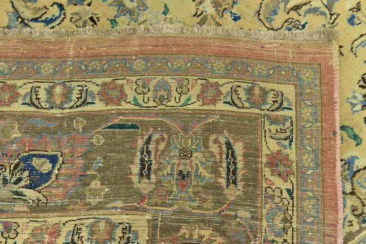 9' 9 x 12' 9 Hand Knotted Farahan Persian Wool Rug