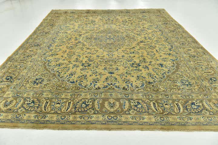 9' 9 x 12' 9 Hand Knotted Farahan Persian Wool Rug