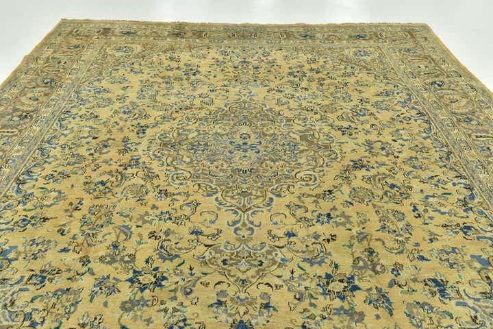 9' 9 x 12' 9 Hand Knotted Farahan Persian Wool Rug